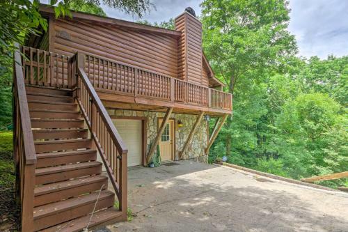 Luxe Mtn-view Maggie Valley Home With 2 Decks!