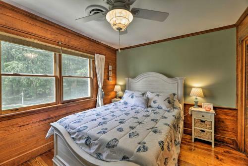 Riverfront Blounts Creek Home With Dock And Beach!