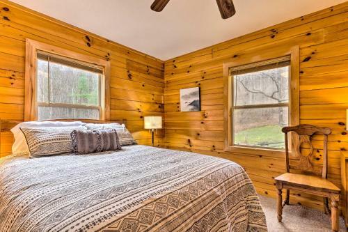 Peaceful Smoky Mountain Cabin With Deck And Firepit!