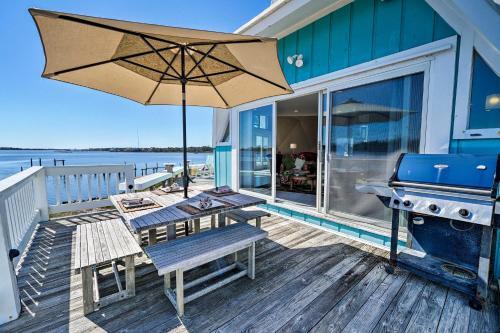 Atlantic Coast Dome Home Across From Sound With View