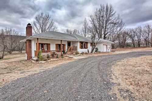 Cozy Sand Springs Home-mins To Keystone And Tulsa