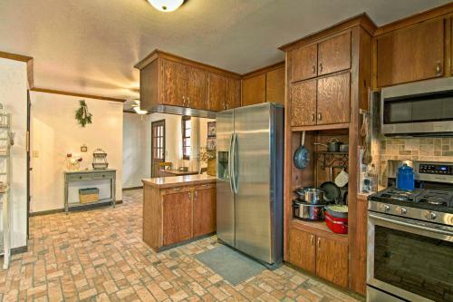 Cozy Sand Springs Home-mins To Keystone And Tulsa