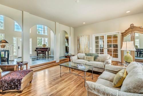 New Listing! Luxe Retreat With Game Room & Library Home