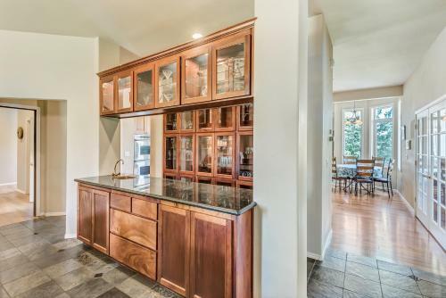 New Listing! Luxe Retreat With Game Room & Library Home