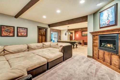 New Listing! Luxe Retreat With Game Room & Library Home