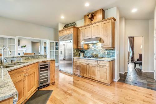 New Listing! Luxe Retreat With Game Room & Library Home