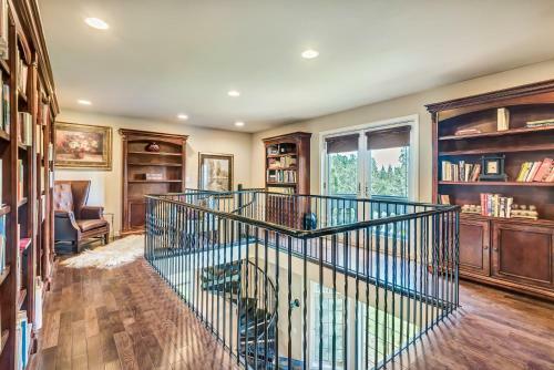 New Listing! Luxe Retreat With Game Room & Library Home