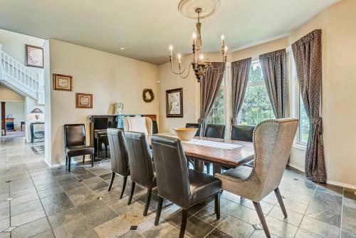 New Listing! Luxe Retreat With Game Room & Library Home
