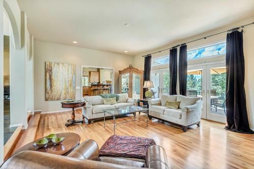 New Listing! Luxe Retreat With Game Room & Library Home