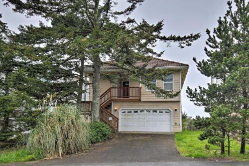 Oceanside Beach Home With 180-degree Views!