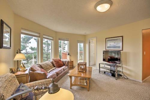 Oceanside Beach Home With 180-degree Views!