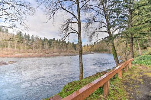 Waterfront Hideaway With Sandy River Fishing!