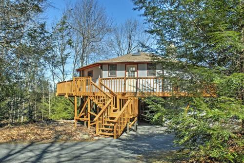 Blakeslee Round Home With Deck About 3 Mi To Big Boulder
