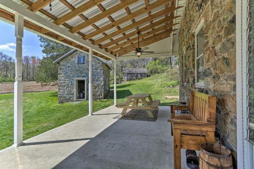 Idyllic Hellertown Cottage Patio And Fire Pit!