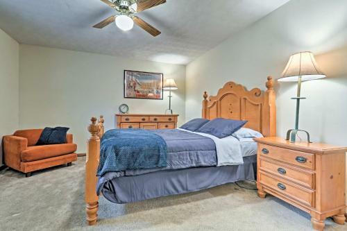 Rustic Lake Harmony Home With Deck And Wooded Views!