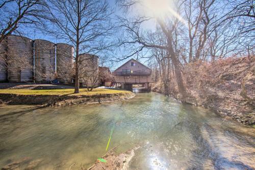 Apartamento Running Water Apt At Flory Mill With Deck!