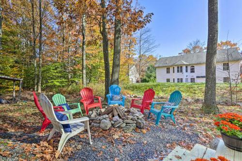 Tobyhanna House With Private Wraparound Decks!