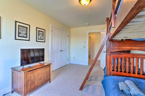 Slopeside Townhome Wfh, Ski, Dine And Hike!
