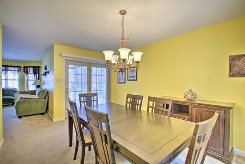 Waterfront Poconos Home With Dock And Game Room!