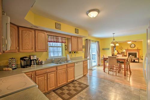 Waterfront Poconos Home With Dock And Game Room!