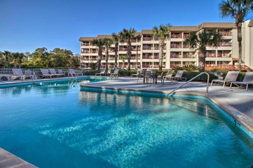 Updated Hilton Head Villa With Pool Steps To Beach!