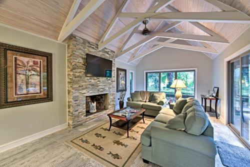 Chic Hilton Head Home-walk To Beach And Golf Course