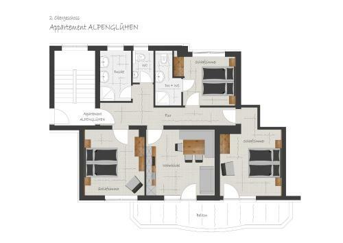 Apartamento Appartement Ahornblick