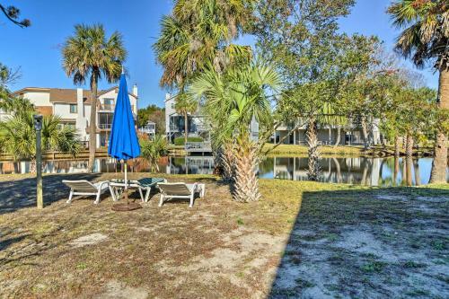 Canalfront Surfside Beach Home - Walk To Beach!