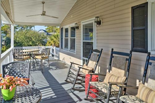Canalfront Surfside Beach Home - Walk To Beach!
