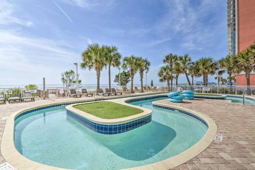 Apartamento Oceanfront Condo With Beach Access-walk To Boardwalk
