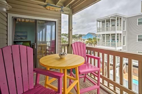 Apartamento Beachfront Myrtle Beach Condo With Patioandpool Access
