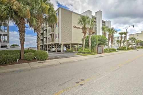 Apartamento Beachfront Myrtle Beach Condo With Patioandpool Access