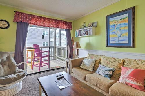 Apartamento Beachfront Myrtle Beach Condo With Patioandpool Access