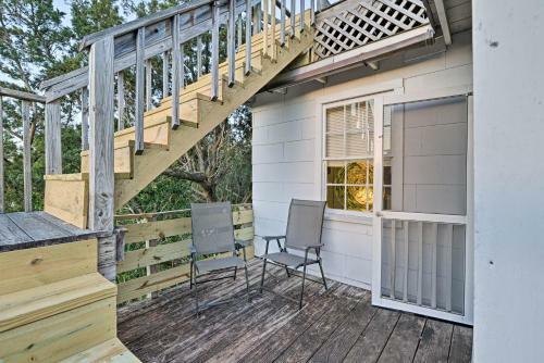 Pawleys Island House With Dock - Steps To Beach!