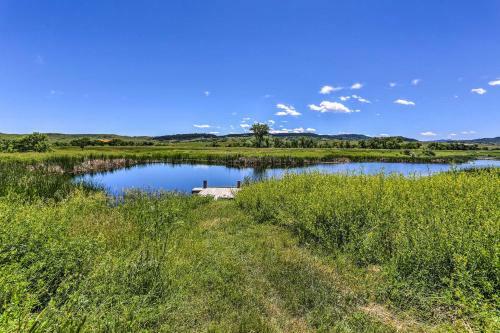 Spacious Spearfish Home On 40 Acres With Private Lake