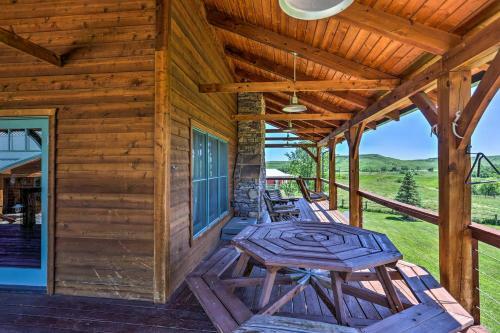 Spacious Spearfish Home On 40 Acres With Private Lake