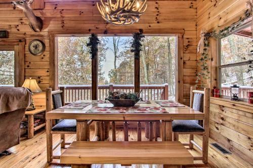 Secluded Smoky Mountain Retreat With Wraparound Deck!
