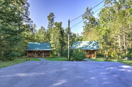 Smoky Mountain Rustic Log Cabin With Furnished Patio!
