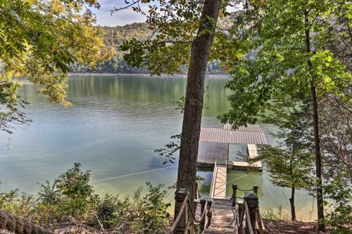 Expansive Norris Lake Cabin With Decks And Dock!