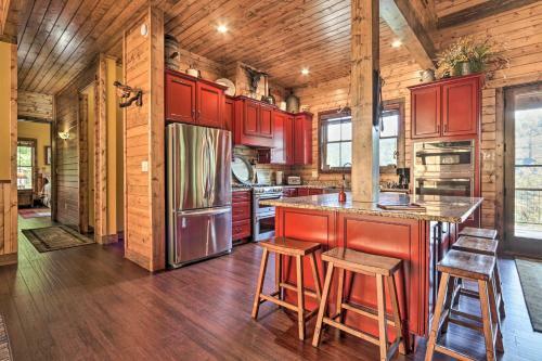 Expansive Norris Lake Cabin With Decks And Dock!