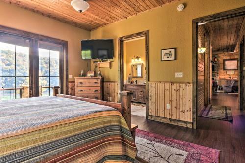 Expansive Norris Lake Cabin With Decks And Dock!