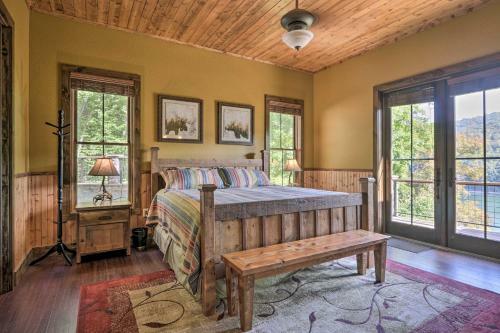 Expansive Norris Lake Cabin With Decks And Dock!
