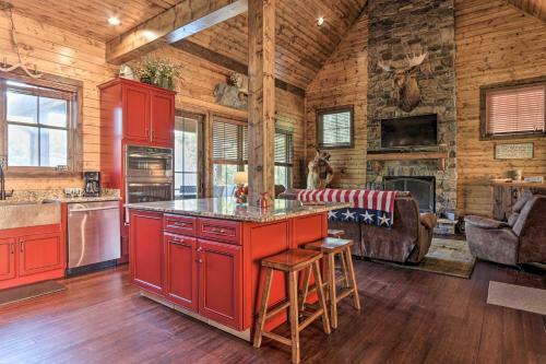 Expansive Norris Lake Cabin With Decks And Dock!