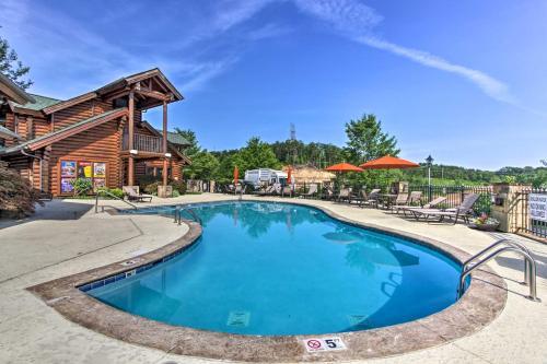Pigeon Forge Resort Log Cabin - Steps To Dollywood