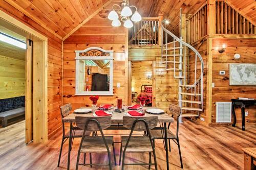 Explore Pigeon Forge Charming Cabin With Hot Tub!