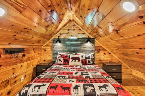 Explore Pigeon Forge Charming Cabin With Hot Tub!