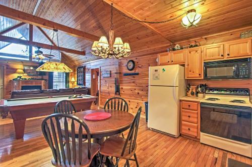 Hills Hideaway Sevierville Cabin With Mountain View