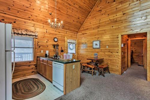 Rustic Sevierville Cabin With Spacious Porch And Views!