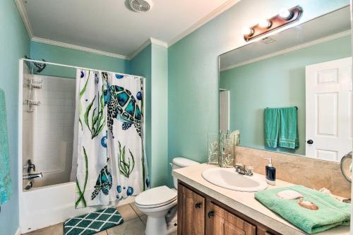 Spacious Stilted Home, 2 Blocks To Gulf Shore