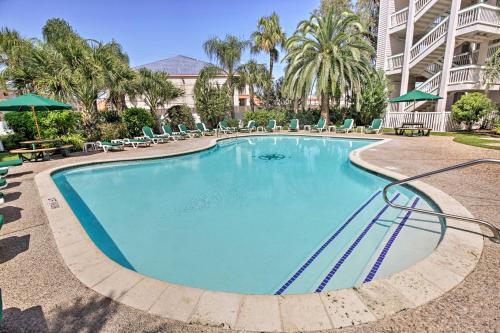 Apartamento Bright Oceanview Galveston Condo With Balcony And Pool